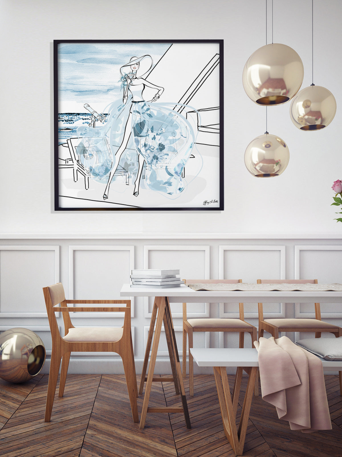 Summer is Coming - Illustration - Limited Edition Print - Tiffany La Belle