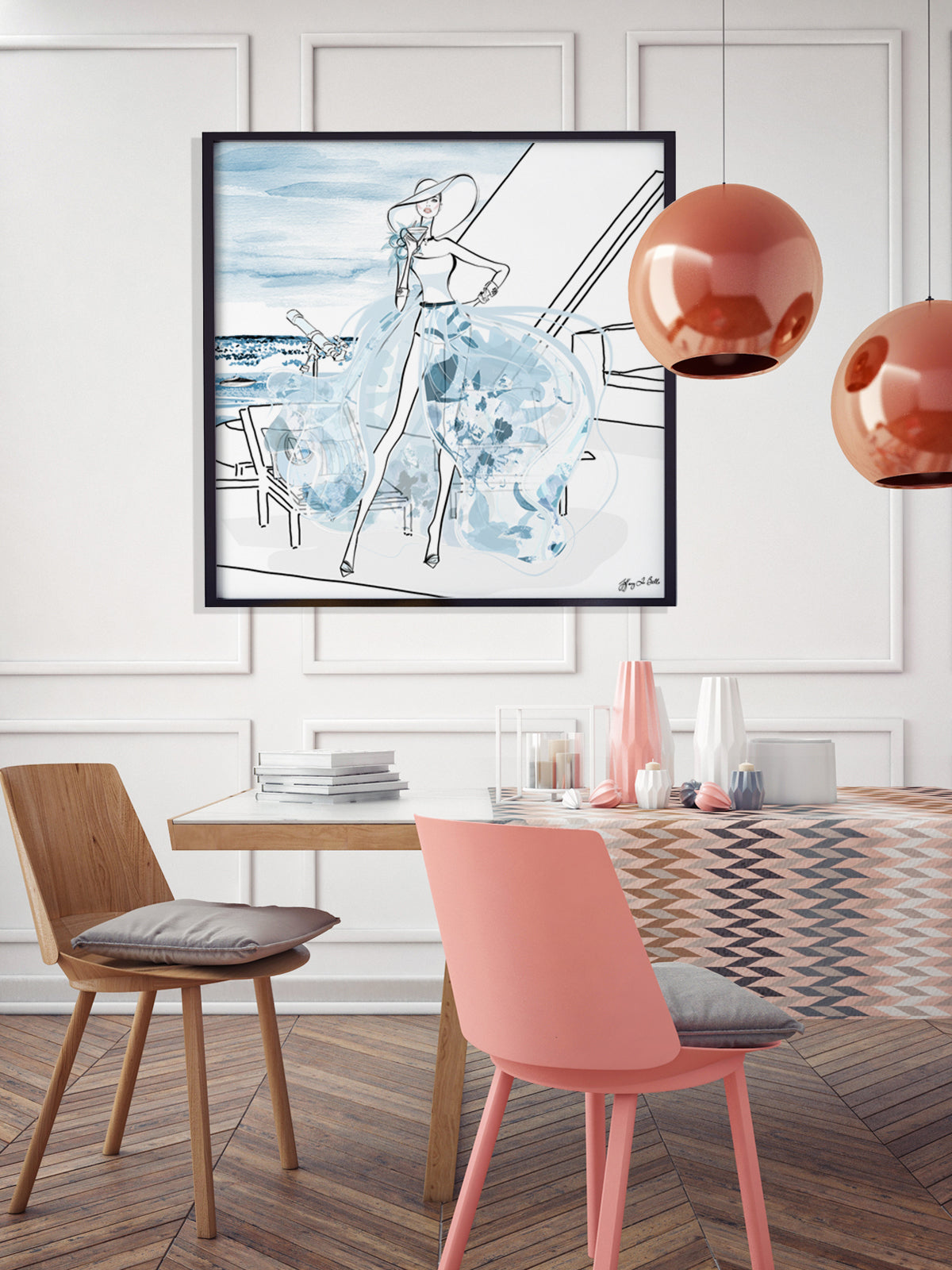 Summer is Coming - Illustration - Limited Edition Print - Tiffany La Belle