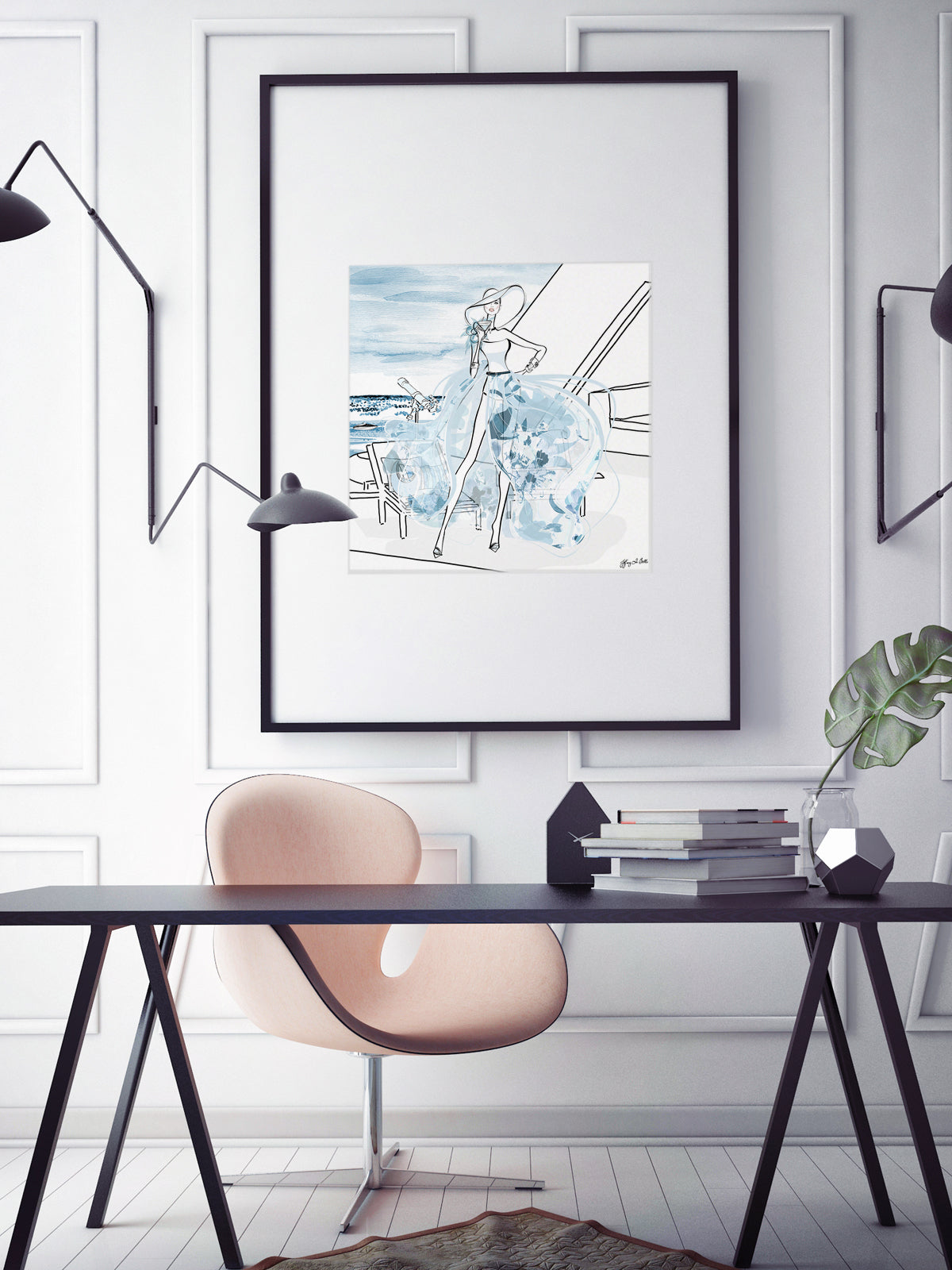 Summer is Coming - Illustration - Limited Edition Print - Tiffany La Belle