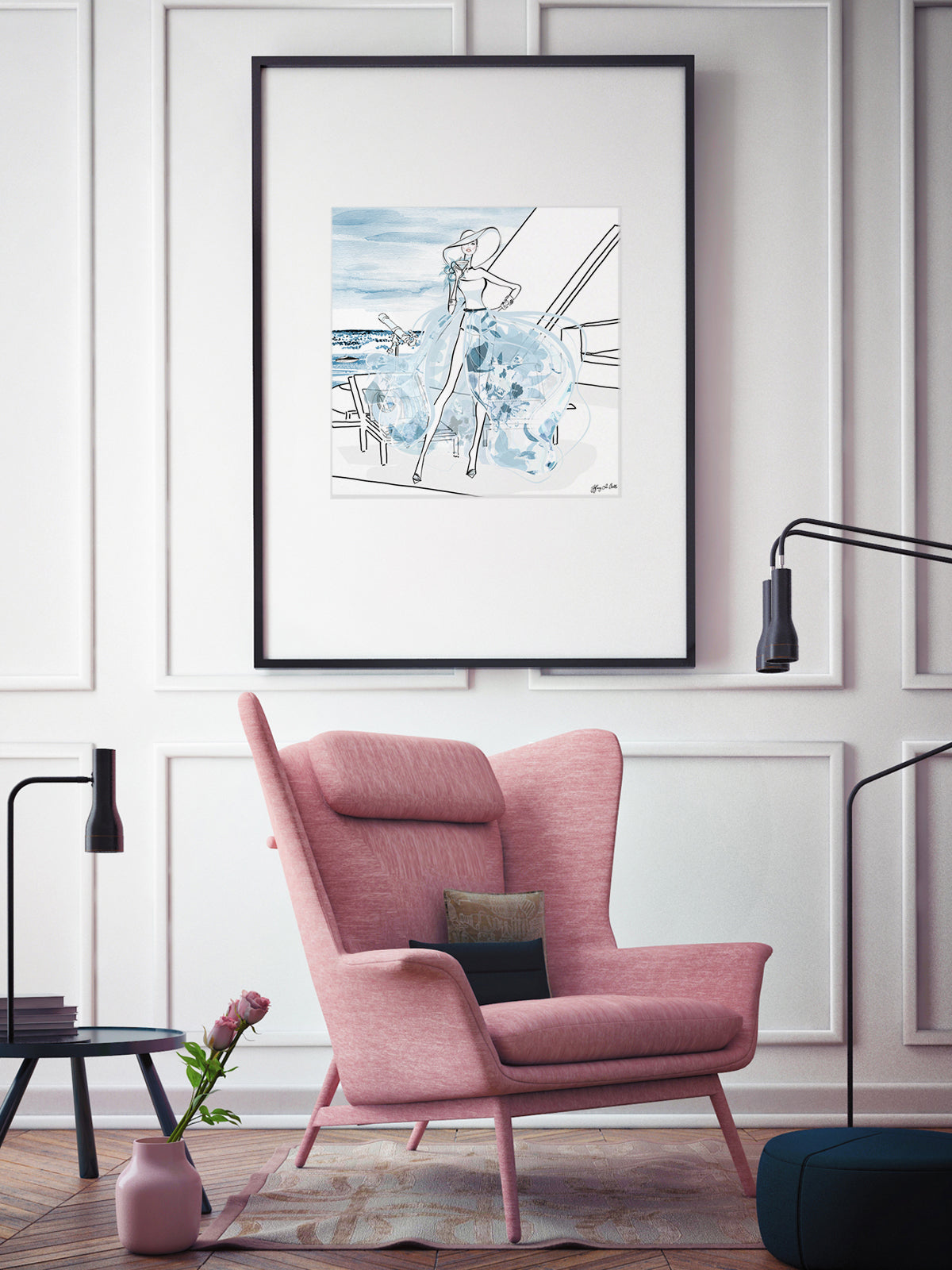 Summer is Coming - Illustration - Limited Edition Print - Tiffany La Belle