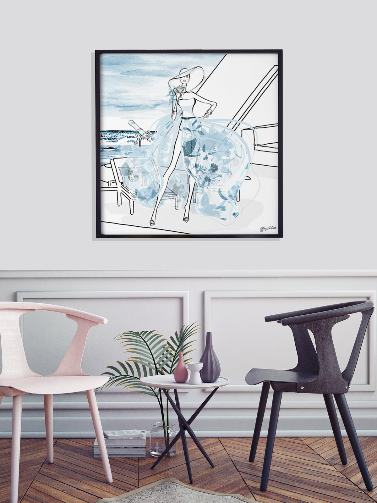 Summer is Coming - Illustration - Limited Edition Print - Tiffany La Belle