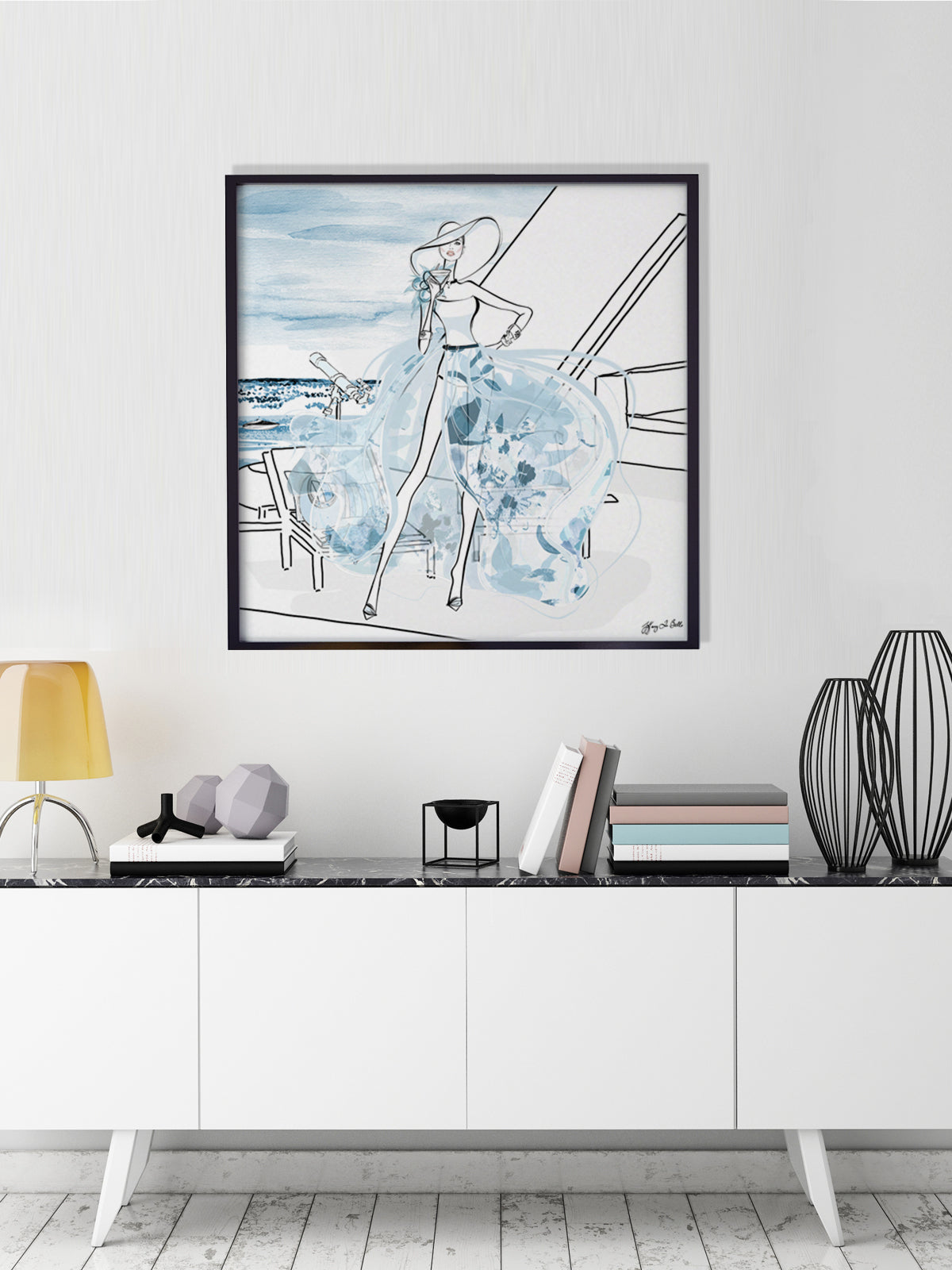 Summer is Coming - Illustration - Limited Edition Print - Tiffany La Belle