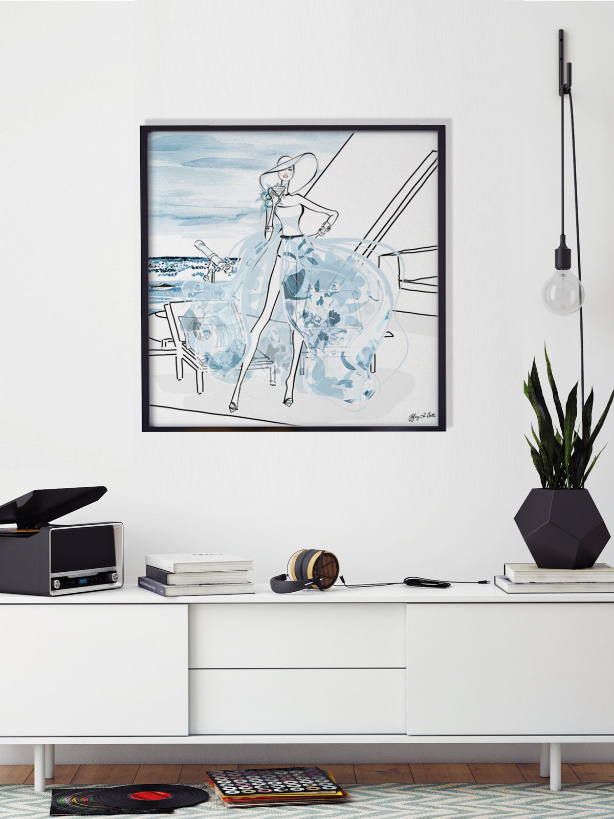 Summer is Coming - Illustration - Limited Edition Print - Tiffany La Belle