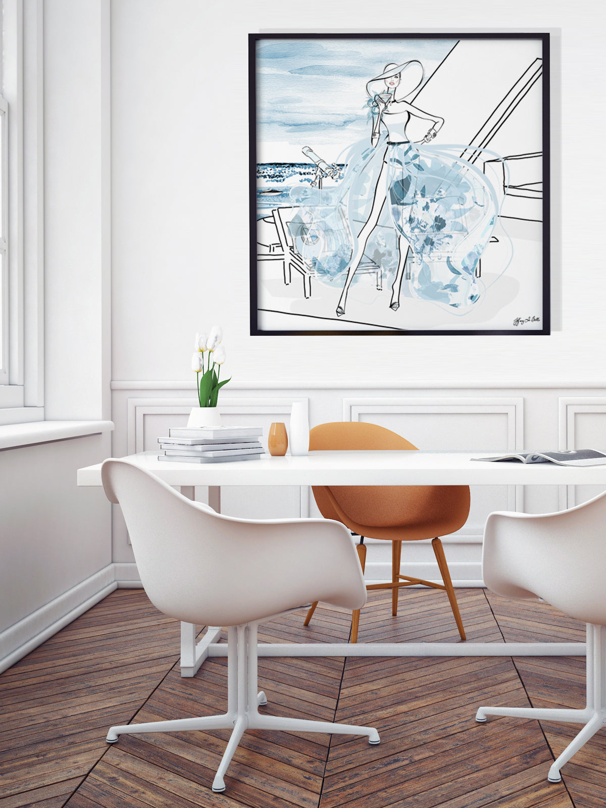 Summer is Coming - Illustration - Limited Edition Print - Tiffany La Belle