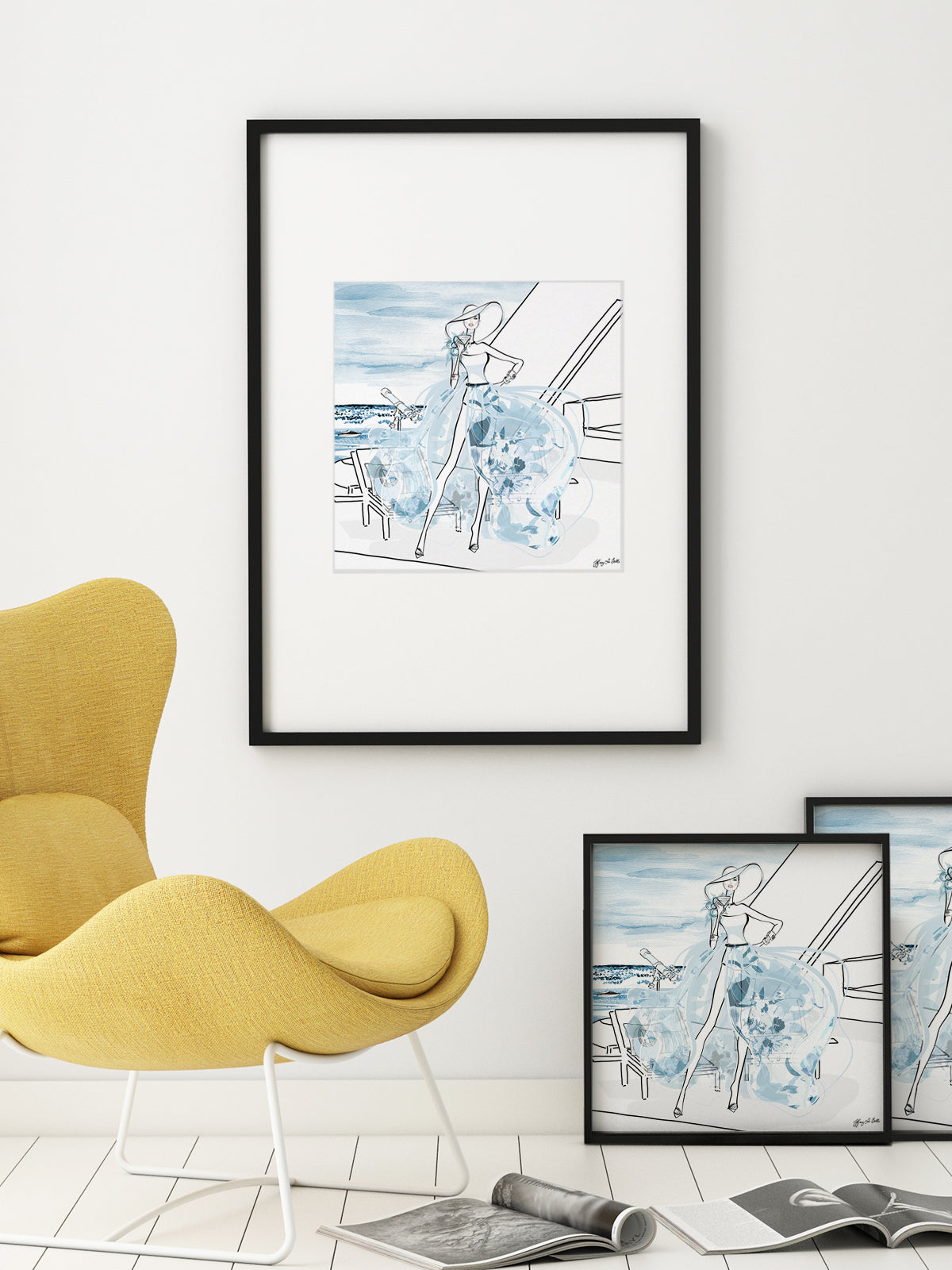 Summer is Coming - Illustration - Limited Edition Print - Tiffany La Belle