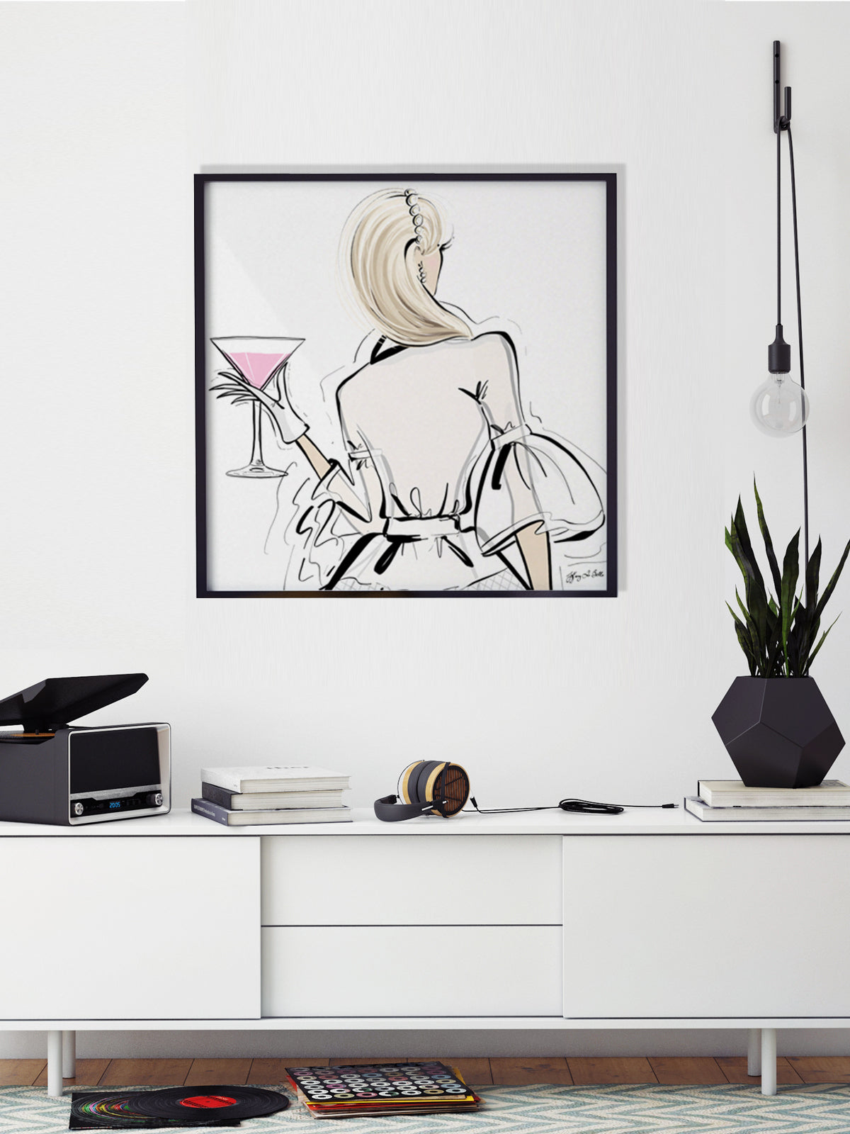 Dior Cocktails - Illustration - Limited Edition Print - Tiffany La Belle