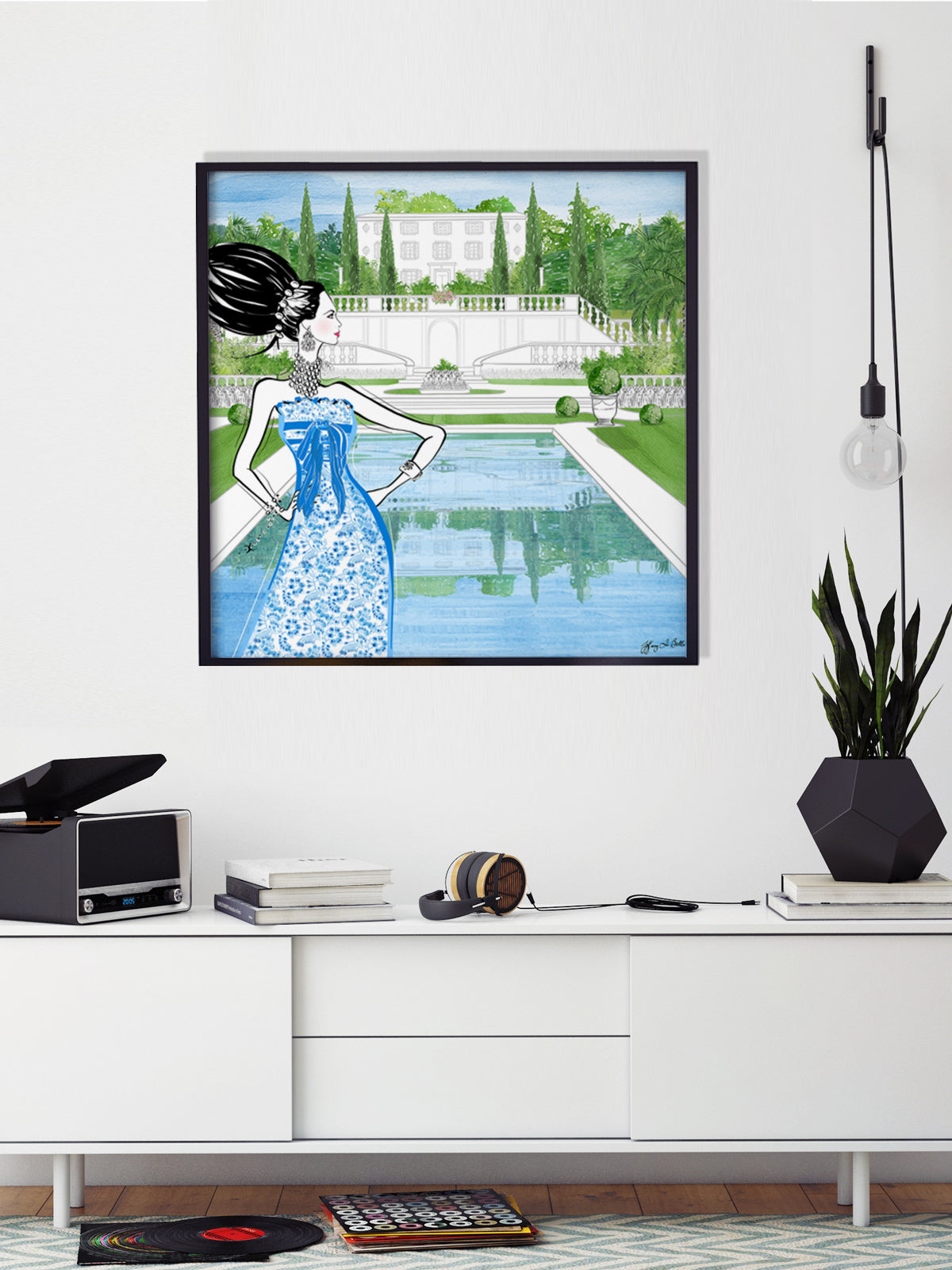 Chanel Haute Couture Spring - Illustration - Limited Edition Print - Tiffany La Belle
