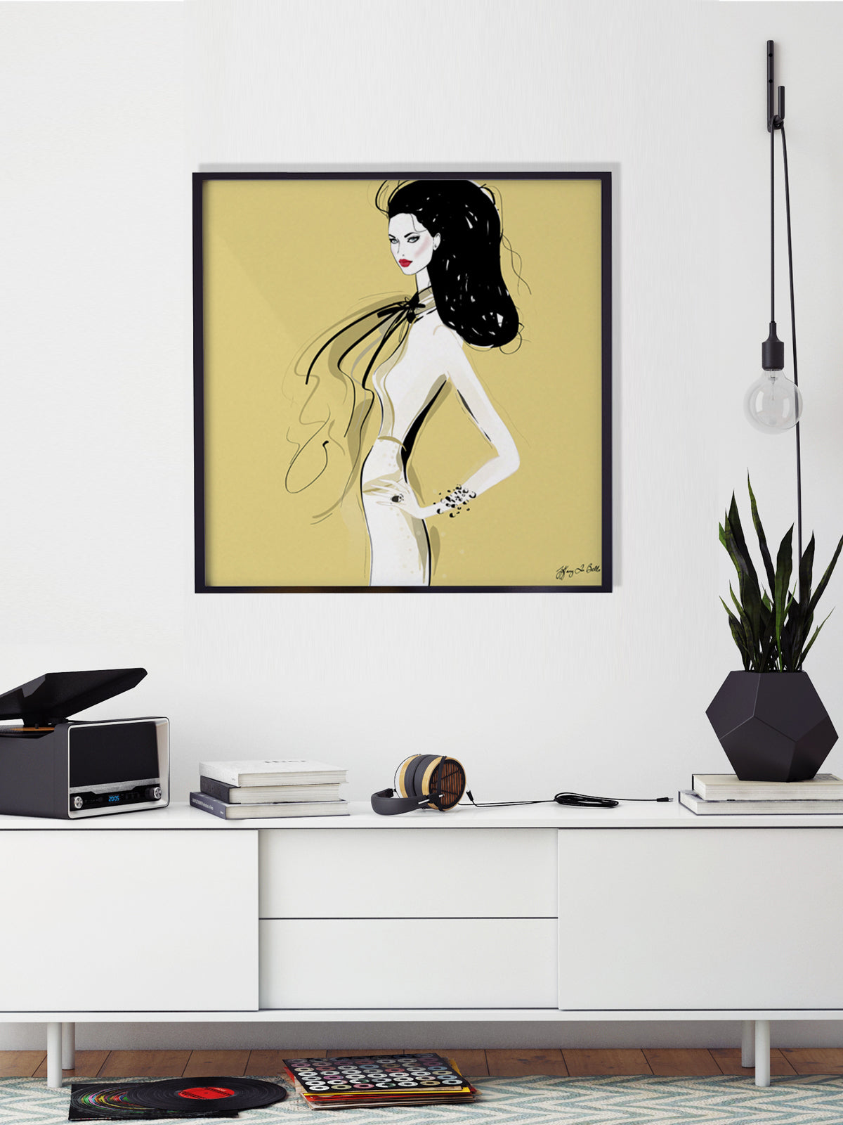 She's All Style - Illustration - Limited Edition Print - Tiffany La Belle