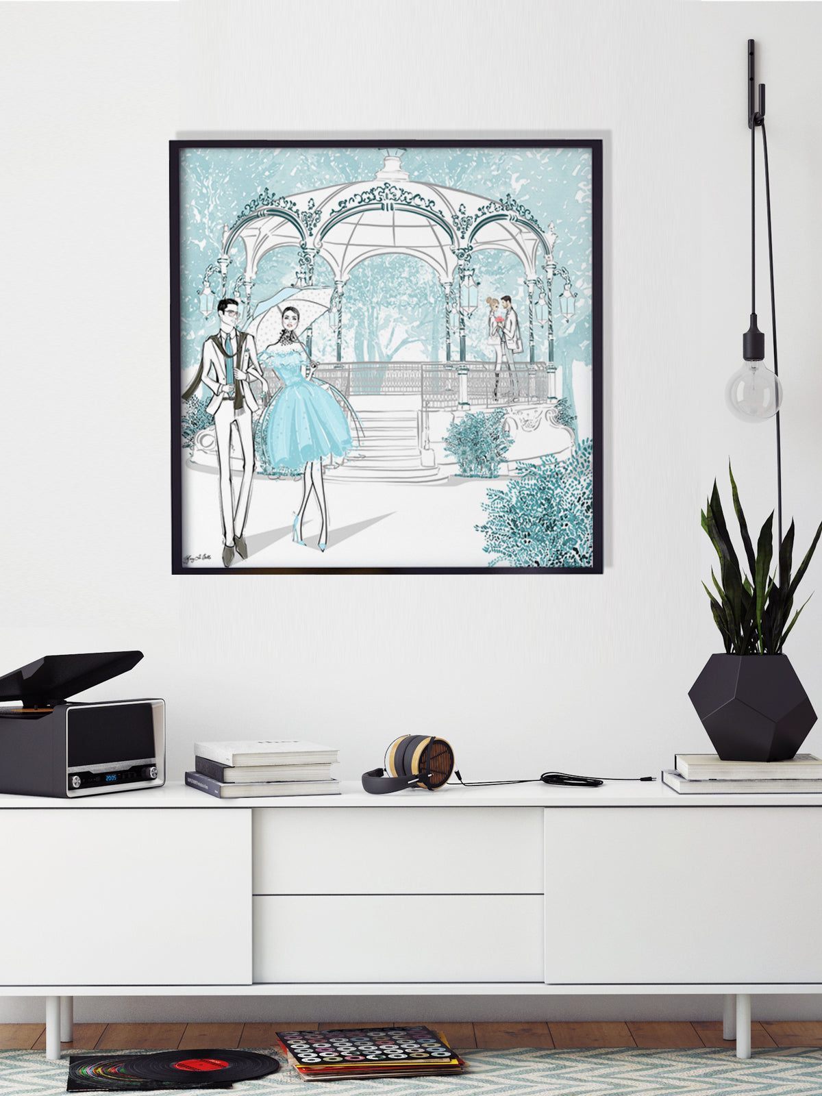 Young Lovers - Illustration - Limited Edition Print - Tiffany La Belle