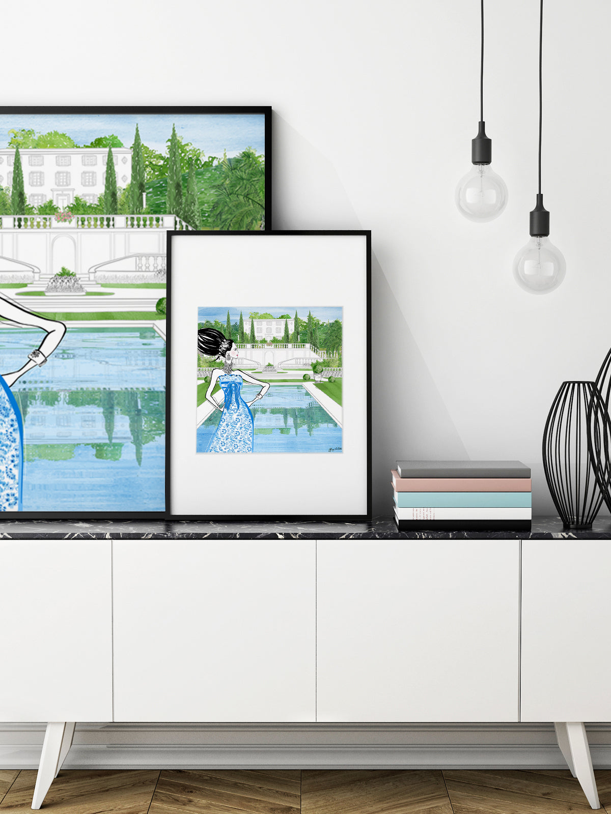 Chanel Haute Couture Spring - Illustration - Limited Edition Print - Tiffany La Belle