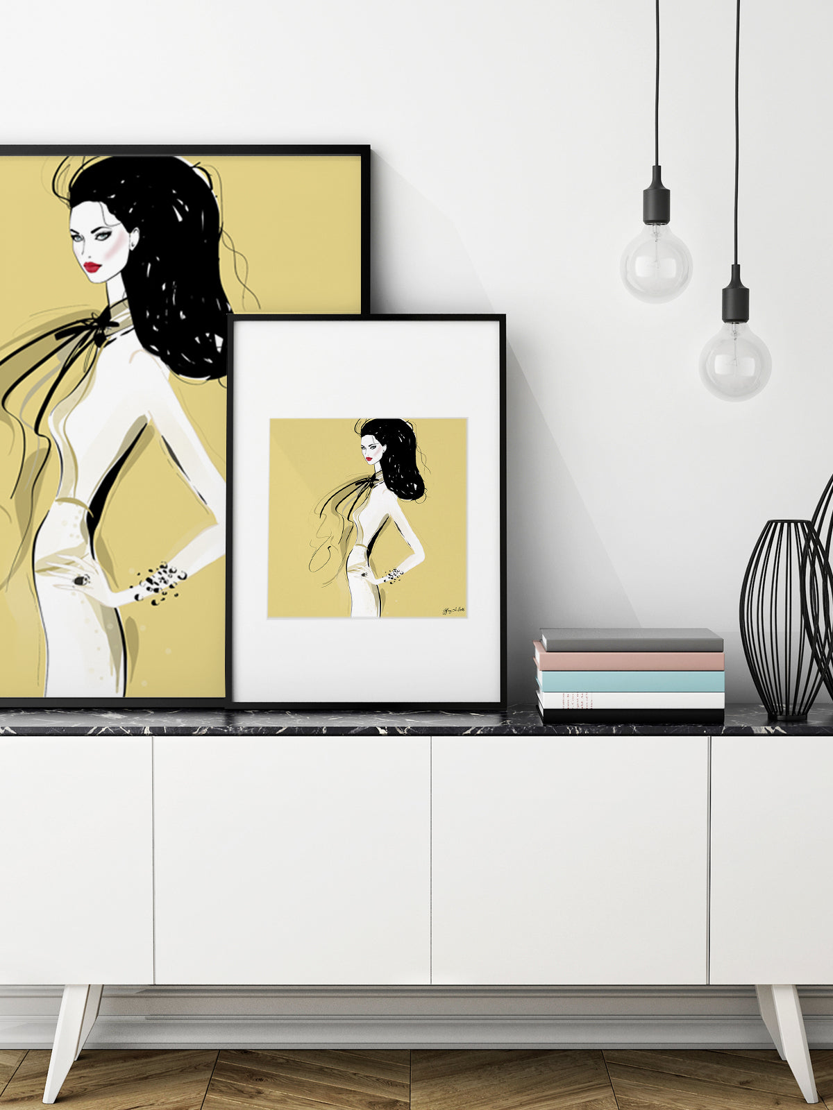 She's All Style - Illustration - Limited Edition Print - Tiffany La Belle