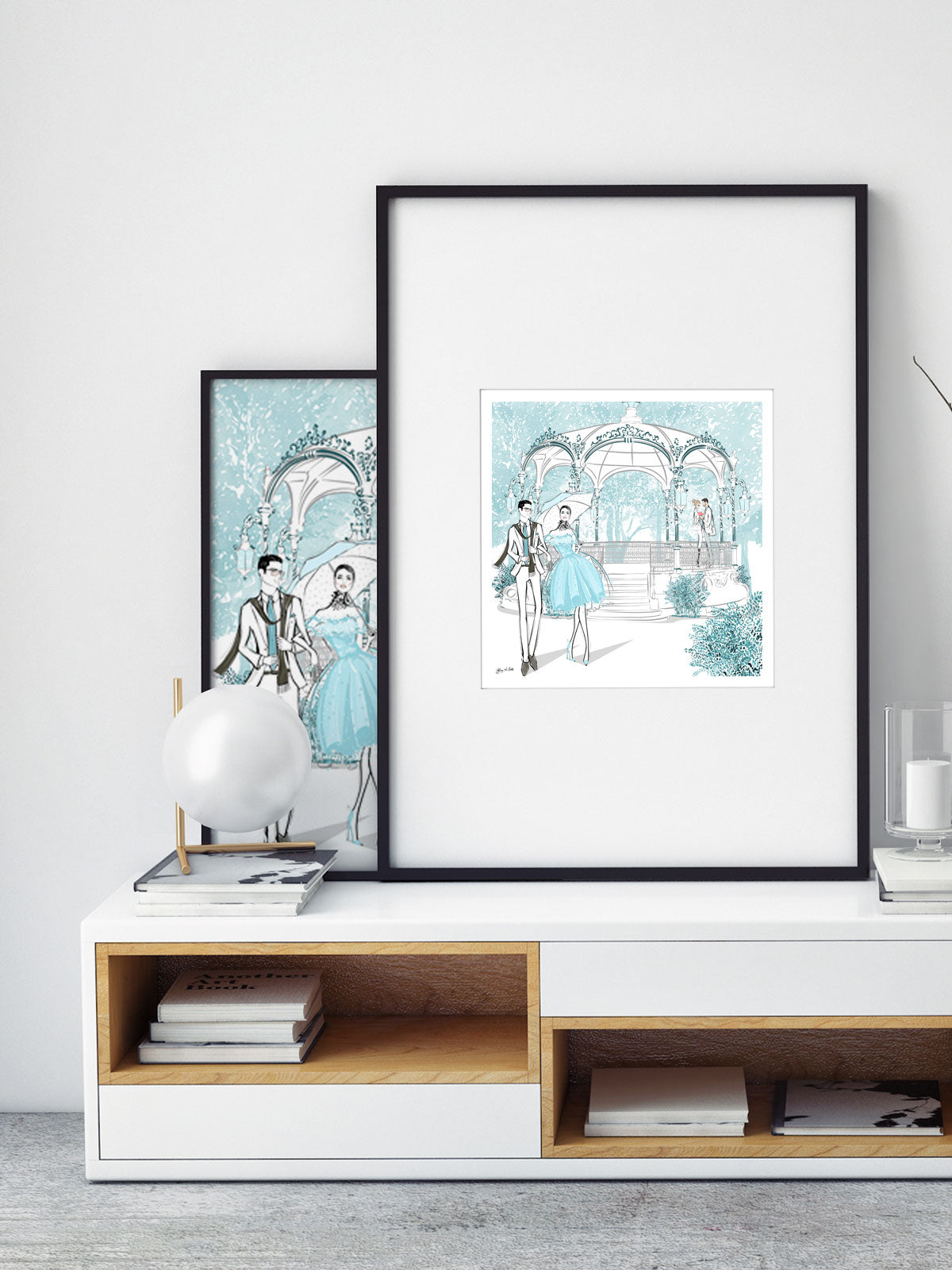 Young Lovers - Illustration - Limited Edition Print - Tiffany La Belle