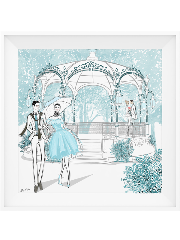 Young Lovers - Illustration - Limited Edition Print - Tiffany La Belle