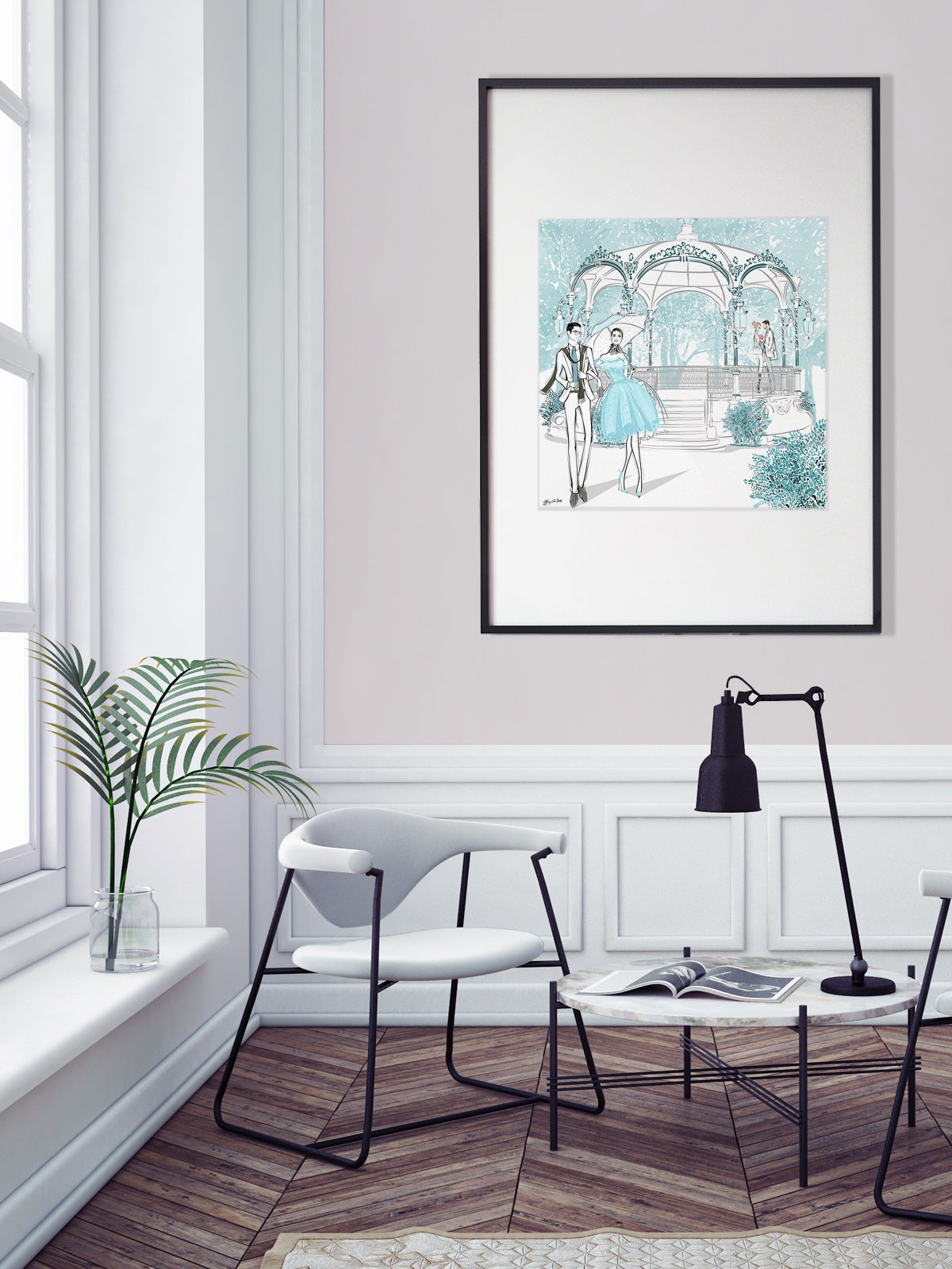 Young Lovers - Illustration - Limited Edition Print - Tiffany La Belle
