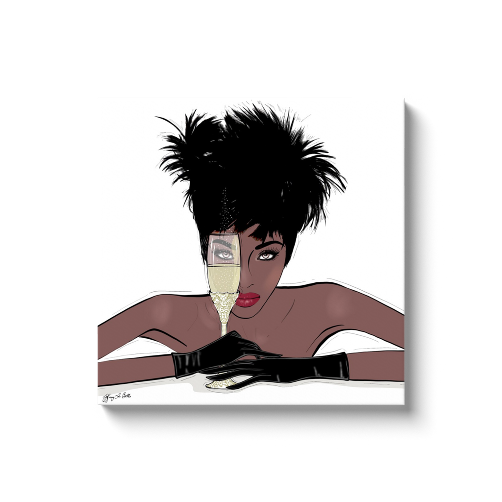 I See You - Illustration - Canvas Gallery Print - Unframed or Framed - Tiffany La Belle