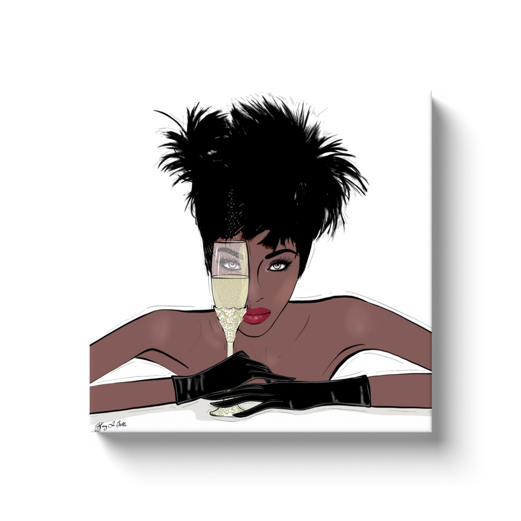 I See You - Illustration - Canvas Gallery Print - Unframed or Framed - Tiffany La Belle