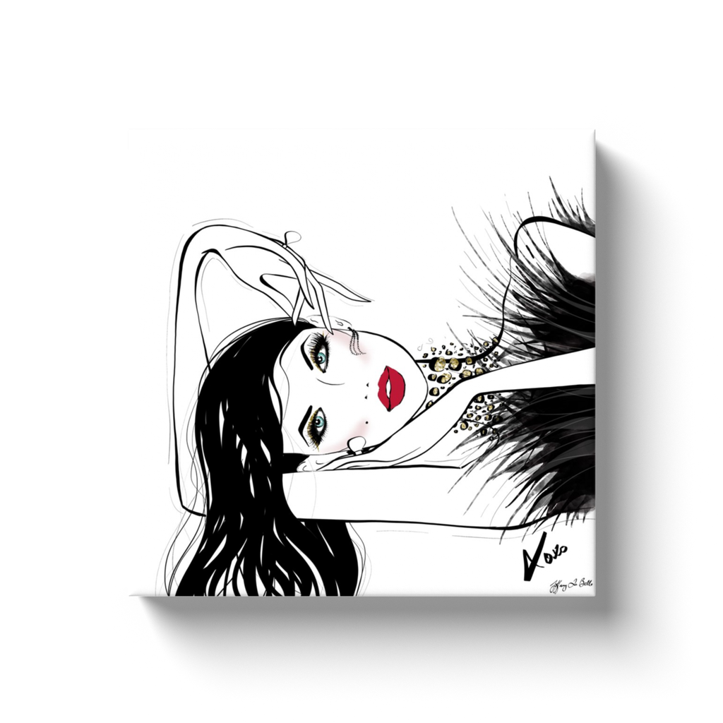 A Peaceful Moment - Illustration - Canvas Gallery Print - Unframed or Framed - Tiffany La Belle