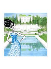 Chanel Haute Couture Spring - Illustration - Canvas Gallery Print - Unframed or Framed - Tiffany La Belle