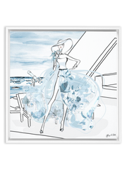 Summer is Coming - Illustration - Canvas Gallery Print - Unframed or Framed - Tiffany La Belle
