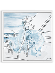 Summer is Coming - Illustration - Canvas Gallery Print - Unframed or Framed - Tiffany La Belle