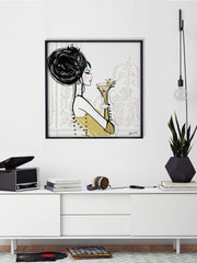 Cocktail Hour - Illustration - Limited Edition Print - Tiffany La Belle