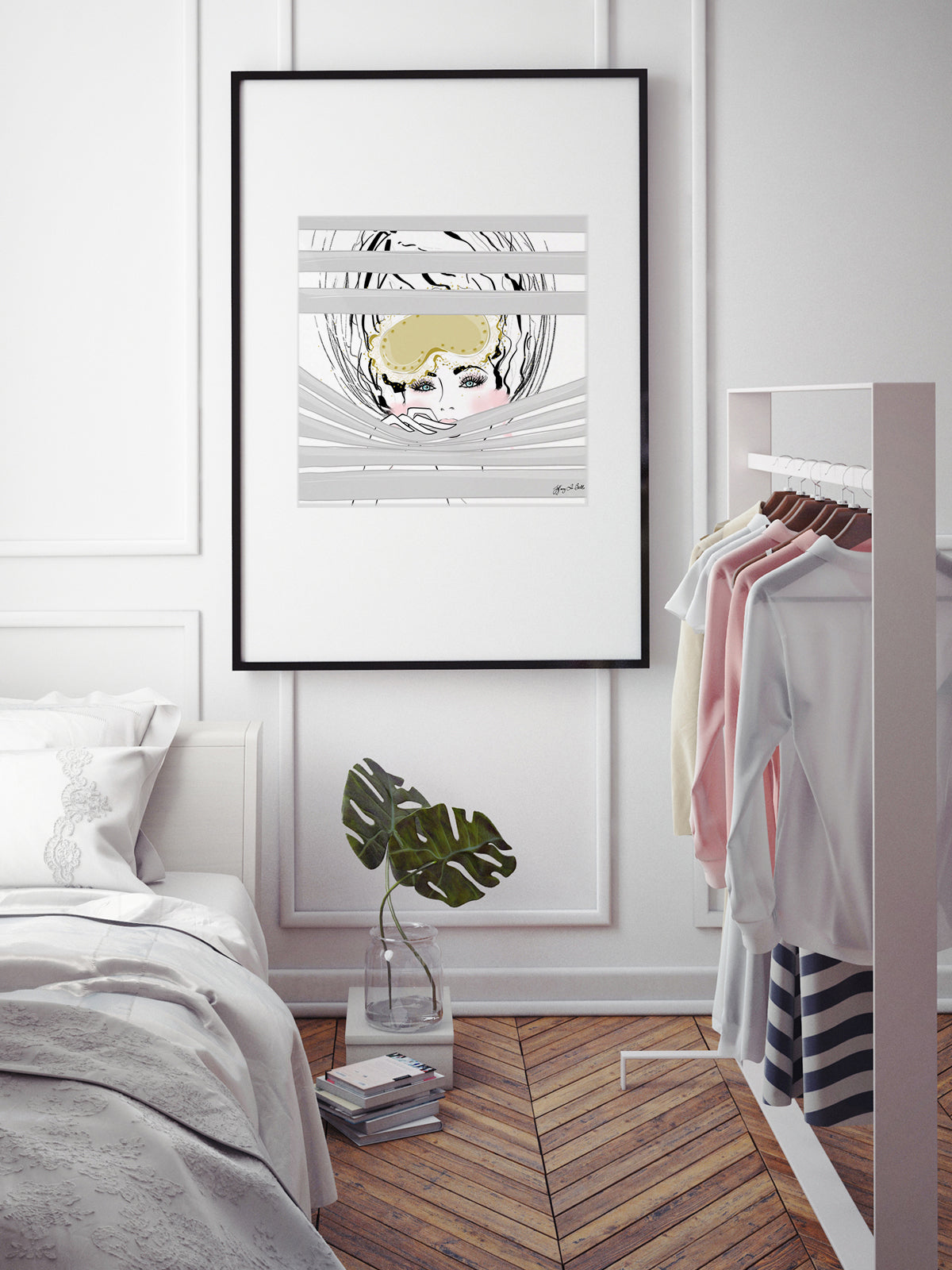 Good Morning - Illustration - Limited Edition Print - Tiffany La Belle