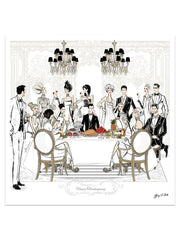 Happy Thanksgiving - Illustration - Limited Edition Print - Tiffany La Belle