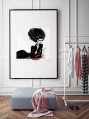 Martini Moments - Illustration - Limited Edition Print - Tiffany La Belle