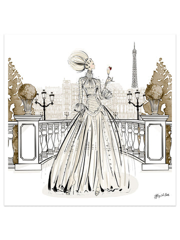 Paris Fashion Week Haute Couture - Illustration - Limited Edition Print - Tiffany La Belle
