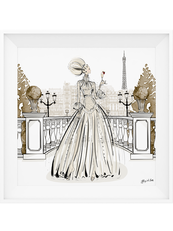 Paris Fashion Week Haute Couture - Illustration - Limited Edition Print - Tiffany La Belle