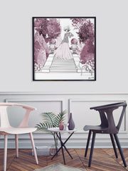 Parisienne Mulberry Garden - Illustration - Limited Edition Print - Tiffany La Belle