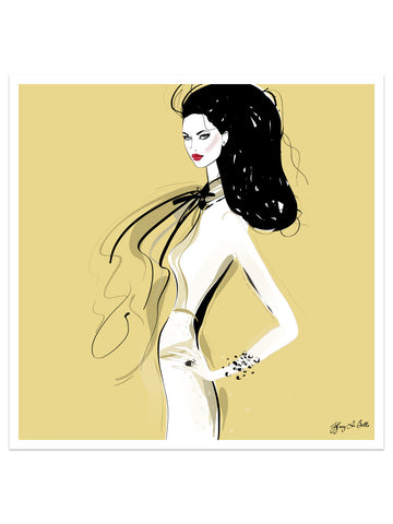 She's All Style - Illustration - Limited Edition Print - Tiffany La Belle